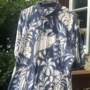 Kahala Floral Polo
